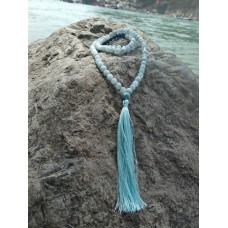 108 Beads,Mala Semiprecious Stone Mala,Tessal Mala, Natural Stone Mala 
